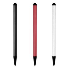 Universal Stylus Pen 2 en 1 Crayon ￠ ￩cran tactile r￩sistif capacitif pour les stylos de dessin de tablette de t￩l￩phone PC