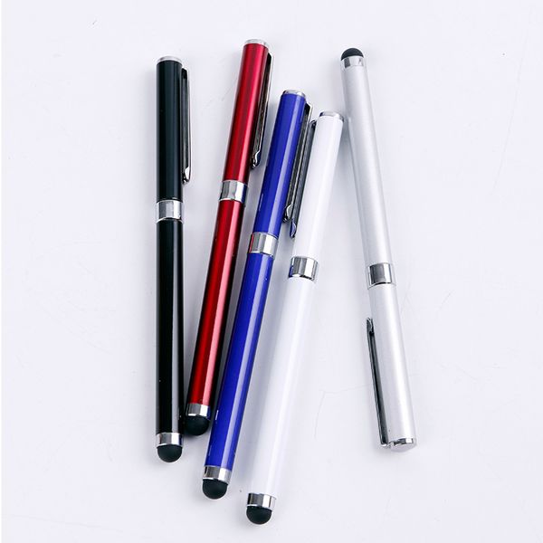 2 en 1 Stylus Pen capacitivo Mini Stylus Touch Screen Pen para pantalla de capacitancia Iphone 6 7 8 x para Ipad 2/3/4 SUMSANG s8 s9 s10