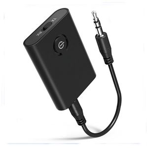 2-en-1 voiture sans fil Bluetooth 5.0 émetteur récepteur Audio vidéo adaptateur Mini Portable pour IPod TV MP3 système de musique de véhicule à domicile