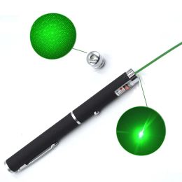 2 in 1 Groen Licht Beam Laser Pointers Pen 5 mW 532nm voor SOS Montage Night Hunting Onderwijs Vergadering PPT Xmas Gift