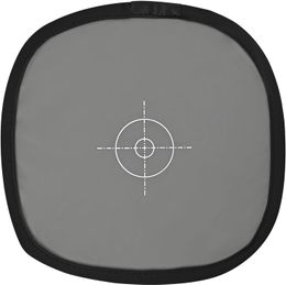 2 in 1 grijze witbalanskaart opvouwbaar 12 inch 30 cm fotografie 18% camerareferentiereflector grijze kaart met draagtas voor Nikon Canon Pentax Olympus Sony DSLR-camera