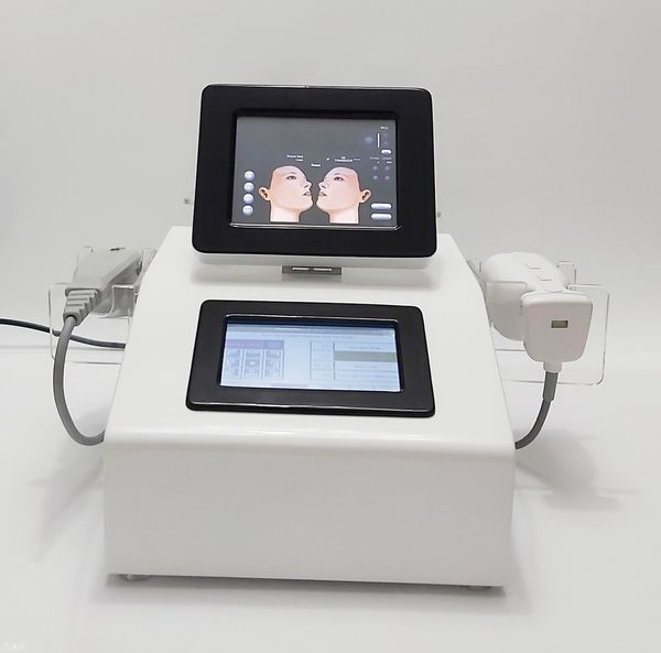 2 EN 1 HIFU Ultrashape Liposonix Hifu Máquina de ultrasonido enfocado de alta intensidad con 5 cartuchos para estiramiento facial y pérdida de peso
