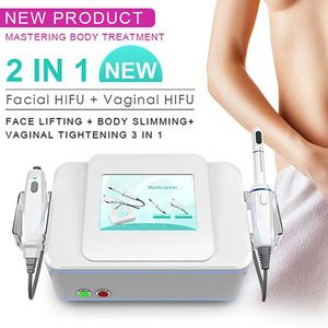 Autres équipements de beauté 2 en 1 Hifu Serrage vaginal Machine de rajeunissement Machines de salon de beauté de soins privés à vendre