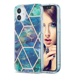 Cajones de diseño de mármol láser bling chispeante TPU fexible y cubierta de caja dura para el iPhone 13 12 Mini 11 Pro Max Samsung S22 S21 S20 Ultra Plus A22 A32A72 Redmi Note 11 Pro