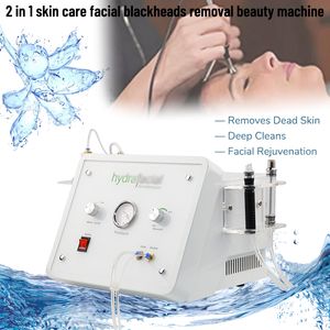 2 en 1 machine de microdermabrasion au diamant hydrodermabrasion peeling de la peau du visage équipement de beauté hydrafaciale