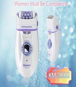 2 en 1 épilateur de dame avec épilation à raser la tête de la tête pour les femmes Face Underar Bikini Ligne pas de douleur Hair Clipper Shaver9962675