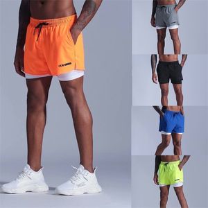 2 In 1 Men S Sport Running Shorts Quick Dry Mens Jogging Fitness Racing Soccer Training Training Training Training en Field Marathon 220518