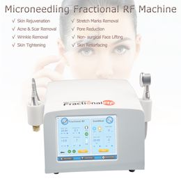2 en 1 microneedling fraccional RF máquina de radiofrecuencia arruga de la cara Quitar equipo de la belleza calor Cool Skin Care Máquina