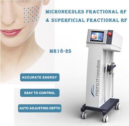 Máquina de eliminación de estrías RF fraccional con microagujas 2 en 1, reducción de arrugas, reducción de microagujas, antienvejecimiento, eliminación de cicatrices de acné