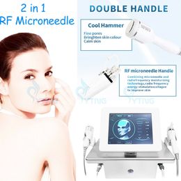 2 op 1 micronedling met radiofrequentie Microneedle RF Fractional RF Microneedling Face Lifting Acne litteken Behandeling Strekmarkering Verwijdering