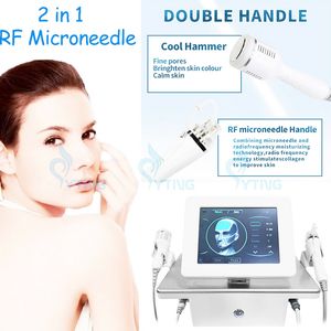 2 en microneedling avec radiofréquence micro-teedle RF fractionnaire RF Miconeedling Face soulevant l'écran de traitement de la cicatrice d'acné