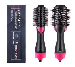 2 en 1 multifonctionnel sèche-cheveux rotatif brosse à cheveux rouleau rotation Styler peigne style redressage fer à friser air comb7967844