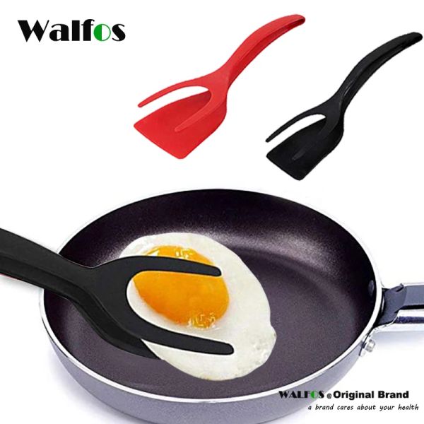 2 po sans pied d'oeuf à frit Turners Pancake Panked Pain Grip and Flip Spatule Kitchen Ustensiles Cooking Tool Kitchen Accessoires