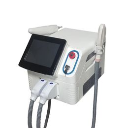 2 en 1 OPT Laser Portable Diode Picoseconde Laser 360 Magnéto IPL Machines d'épilation opt permanent épilateur nd yag laser