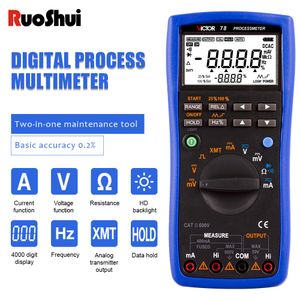 2 in 1 pocket digitale multimeter processignaalbron spanning stroomstroom frequenct Victor 78