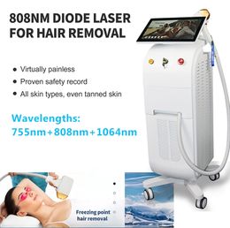 2 in 1 professionele laser ontharingsmachine Hoog vermogen Uitgang 3500W 808 Diode Lazer Hair Remover -behandeling voor alle huidtypen