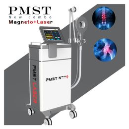 2 en 1 professionnel PMST NEO Machine de thérapie par ondes de choc équipement de physiothérapie Physio magnéto Machine à ondes de choc