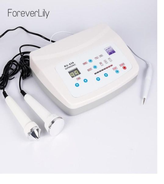 2 in 1 Ru638 Ultra Facial Machine Spot Tattoo Retrait anti-âge Machine de massage facial Skin Care Beauty Instrument C03017125120