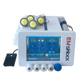 Stimulateur musculaire électronique 2 en 1 par ondes de choc et EMS, Machine Portable de thérapie physique, équipement de thérapie par ondes de choc pour ED