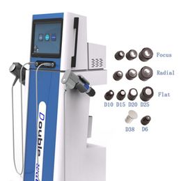 Máquina de ondas de choque 2 en 1, aparatos de salud, ondas de choque, alivio del dolor, dispositivo de terapia para el tratamiento de la disfunción eréctil, uso personal