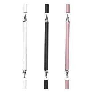 2 in 1 stylus voor smartphone tablet dikke dunne tekening capacitief potlood universeel Android mobiel scherm notitie touch pen ZZ