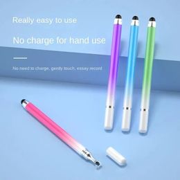 2 en 1 stylet stylo pour tablette de téléphone portable crayon tactile capacitif pour iPhone Samsung Universal Android Phone Drawing Screen crayon