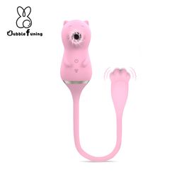 Vibromasseur à ventouse 2 en 1, œuf vibrant, jouets sexy pour femmes, stimulateur clitoridien du point G, succion de mamelon, masturbateur féminin