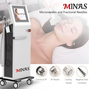 2 In 1 technologie high -end microneedle RF sonde gezichtsheffen gebruikte spa -apparatuur