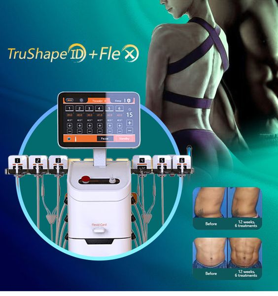 2 en 1 Trusculpt Id Body Slimming Monopolar RF Radiofrecuencia Sin dolor Máquina de reducción de grasa Máquina flexible para el cuerpo Trusculpt Apriete Levantamiento Uso en salón de belleza