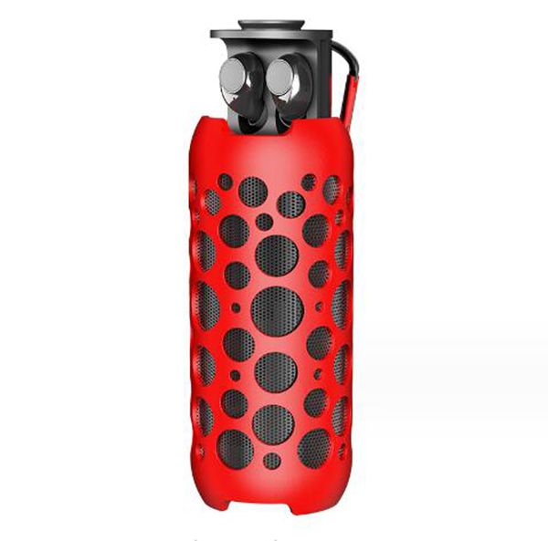 Écouteurs sans fil TWS 2 en 1, haut-parleur Bluetooth, batterie 1200mAh, casque de sport de plein air, basses fortes, boîte de son, haut-parleurs portables, écouteurs intra-auriculaires