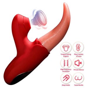 2 in Lick Zuigen Vibrators voor Vrouwen Likken Tong Clitoris Stimulator g Spot Massager Vagina Zuigen Vrouwelijke Orgasme