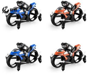 2 en uno RC Motocicleta voladora con cámara HD Juguetes para niños Simuladores Control remoto Coches transformables Cuadricóptero Drone Aviones eléctricos Modo dual Regalo de Navidad para niños