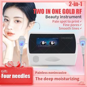 2 IN1 MicroNeedle RF THERMAL Beauty Machine Équipement facial Face Liftting Vergetures Élimination des rides de l'acné