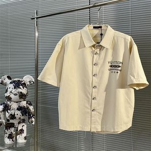 2# Luxe ontwerper Shirts Mens Mens Fashion Geometric Print Bowling Shirt Hawaii Floral Casual Shirts Men Slim Fit Short Sleeve Variety M-XXXL# 300