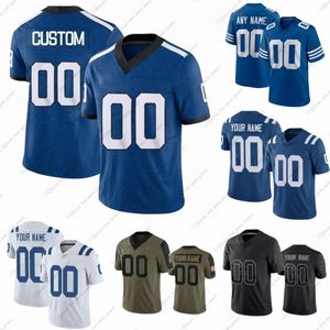 2 maillots de football Matt Ryan Jonathan Taylor Darius Leonard T.Y. Hilton Anthony Richardson Quenton Nelson Michael Pittman JR