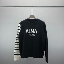 2 suéteres de diseñador para hombre retro clásico sudadera de lujo hombres Bordado de letras en el brazo Cuello redondo cómodo cardigan de moda de puente de alta calidad para hombresM-3XLQ29