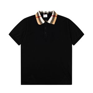 2 heren PoloS T-shirt Fashion borduurwerk korte mouwen Tops Turndown Collar T-shirt Casual Polo Shirts M-3XL#165