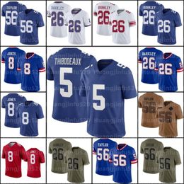 0 Brian Burns Tommy DeVito Kayvon Thibodeaux voetbalshirt Daniel Jones Dexter Lawrence II Taylor Deonte Banks Jalin Hyatt Xavier McKinney Darren Waller