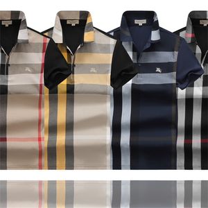 2 Nieuwe Mode Londen Engeland Polo's Heren Ontwerpers Poloshirts High Street Borduren Afdrukken T-shirt Mannen Zomer Katoen Casual T-shirts #72