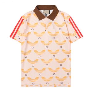 2 Nieuwe Mode Londen Engeland Polo's Heren Ontwerpers Poloshirts High Street Borduren Afdrukken T-shirt Mannen Zomer Katoen Casual T-shirts #57