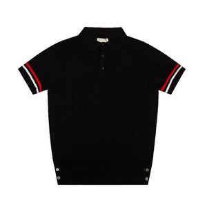 2 Nieuwe Mode Londen Engeland Polo's Heren Ontwerpers Poloshirts High Street Borduren Afdrukken T-shirt Mannen Zomer Katoen Casual T-shirts #1155