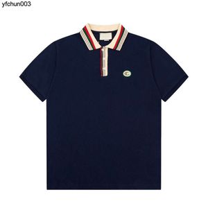 2 Nieuwe Mode Londen Engeland Polo Shirts Heren Ontwerpers Polo High Street Borduren Afdrukken t-shirt Mannen Zomer Katoen Casual T-shirts