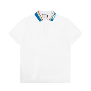 2 Nieuwe Mode London Engeland Polo Shirts Heren Ontwerpers Polo Shirts High Street Borduren Afdrukken T-shirt Mannen Zomer Katoen casual T-shirts #1211