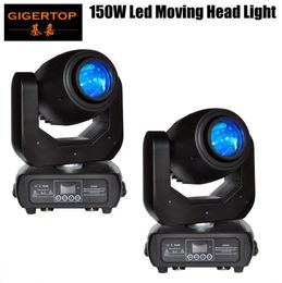 2 Pack 150W LED Moving Head Light Nieuw DMX512 Stage Party DJ Wasstraalverlichting Witblack Case Optioneel Uteuau Chi5010752