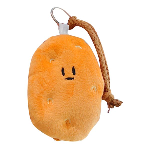 2 Pack Little Potato Pendant Tote Purs Sac à main sac à main sacs porte-clés en vrac pour sacs à dos en peluche porte-clés