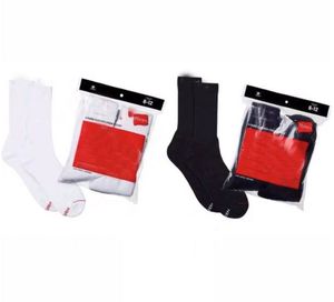 2 paires / packFashion Chaussettes Casual Coton Respirant avec 3 Couleurs Skateboard Hip Hop Chaussettes Chaussettes De Sport