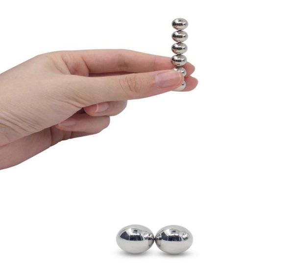 2 paires de 4 pièces de perles magnétiques puissantes, pince de mamelon, clitoris, lèvres, boules de stimulateur, bdsm, esclave de bondage, jouets sexuels pour adultes pour Coupl7520868