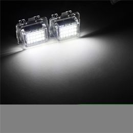 2 PCS CANBUS LED AUTOUS NUMMER Kentekenplaat Licht Assemblage voor Mercedes Benz W204 W212 W216 W221 W207 W218 Auto Lamp Luces 6000K