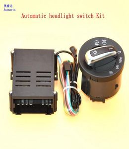 2 PCS Lampes de voiture interrupteur Chrome Auto Sensor Light pour VW Passat B5 Lavida Bora Polo Golf 4 New Jetta Santana Beetle 5ND941431B7062926