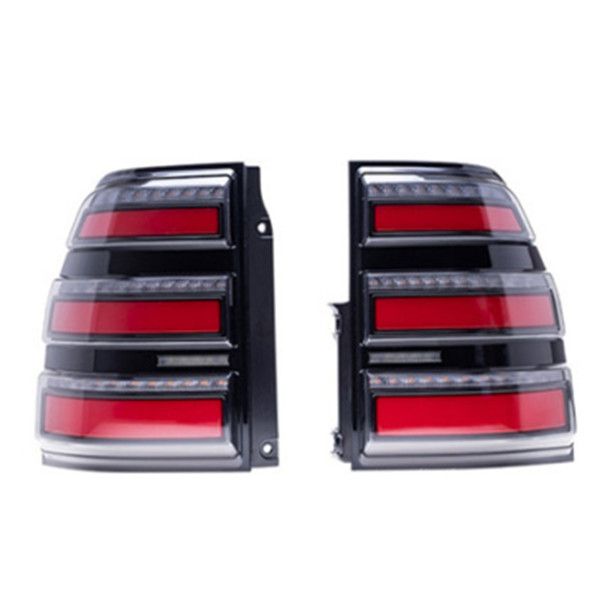 2 pièces de feux arrière de voiture pièces pour Mitsubishi Pajero V93 V97 V95 2008-2020 feux arrière feu arrière LED Signal de recul Parking FACELIFT